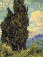 Gogh, Vincent van - Cypresses